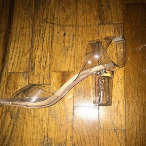 Steve Madden Clear Heels